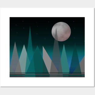 Under The Night Sky Posters and Art